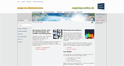 Desktop Screenshot of mapshop-online.de